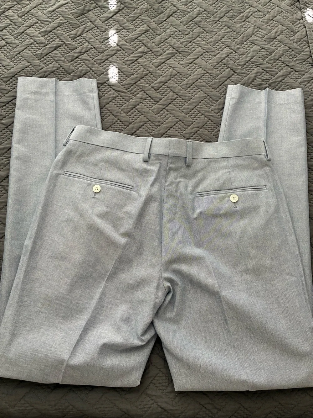 J Crew Ludlow Slim-fit suit pant in Portuguese cotton oxford 31x32 NWT